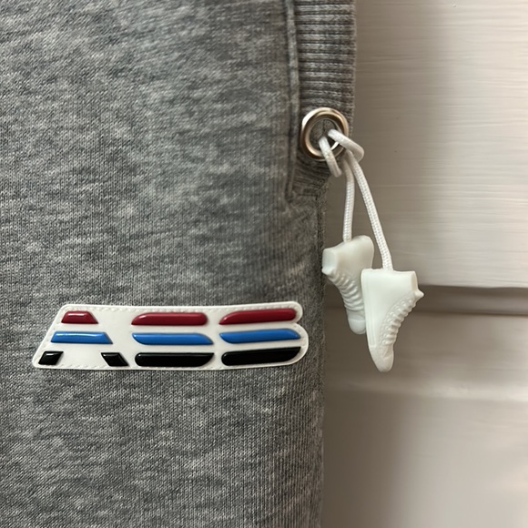 Adam Selman Sport High Rise Jogger Sweatpants Small Grey - Picture 3 of 7